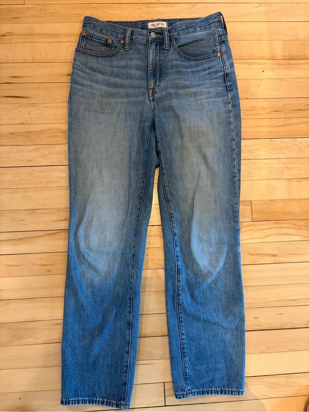 Madewell Relaxed Jeans in sausalito wash